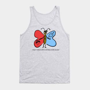 Weary Butterfly 01 Tank Top